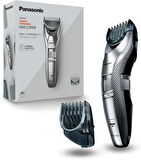 Panasonic ER-GC71-S503 sakal konmuş ve saç/sakal kesme makinesi, Uzunluk 39, gümüş