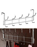 Krom Kapı Arkası Askısı 12 Kanca Çelik Amerikan Kapı Askılığı