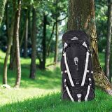Quickup Hiking 65 lt Su Geçirmez Outdoor Sırt Çantası Gri