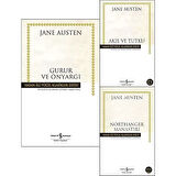 İş Bankası Hasan Ali Yücel Klasikleri Jane Austen 3 Kitap Set (Gurur ve Önyargı, Northanger , Akıl ve Tutku)