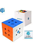 356 Rs 3x3 Profesyonel Rubik Küpü Stickerless Puzzle Speed Cube