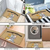 Monnhein Kedi Köpek Komik Tasarımlı Dekoratif Kapı önü Paspas, Dış Mekan/Ev İçi/Banyo/Mutfak/Yatak Odası/Giriş Paspasları