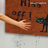 Monnhein Kedi Köpek Komik Tasarımlı Dekoratif Kapı önü Paspas, Dış Mekan/Ev İçi/Banyo/Mutfak/Yatak Odası/Giriş Paspasları