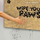 Monnhein Kedi Köpek Komik Tasarımlı Dekoratif Kapı önü Paspas, Dış Mekan/Ev İçi/Banyo/Mutfak/Yatak Odası/Giriş Paspasları