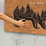 Monnhein Kedi Köpek Komik Tasarımlı Dekoratif Kapı önü Paspas, Dış Mekan/Ev İçi/Banyo/Mutfak/Yatak Odası/Giriş Paspasları