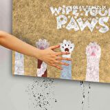 Monnhein Kedi Köpek Komik Tasarımlı Dekoratif Kapı önü Paspas, Dış Mekan/Ev İçi/Banyo/Mutfak/Yatak Odası/Giriş Paspasları