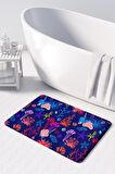 Monnhein  Mikrofiber Banyo Paspası, Kaymaz Taban, Makinede Yıkanabilir, Banyo Halısı (50x80)