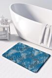 Monnhein  Mikrofiber Banyo Paspası, Kaymaz Taban, Makinede Yıkanabilir, Banyo Halısı (50x80)