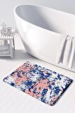 Monnhein  Mikrofiber Banyo Paspası, Kaymaz Taban, Makinede Yıkanabilir, Banyo Halısı (50x80)