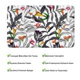 Monnhein  Mikrofiber Banyo Paspası, Kaymaz Taban, Makinede Yıkanabilir, Banyo Halısı (50x80)