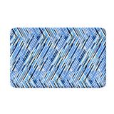 Monnhein  Mikrofiber Banyo Paspası, Kaymaz Taban, Makinede Yıkanabilir, Banyo Halısı (50x80)