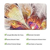 Monnhein  Mikrofiber Banyo Paspası, Kaymaz Taban, Makinede Yıkanabilir, Banyo Halısı (50x80)