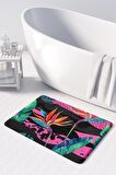 Monnhein  Mikrofiber Banyo Paspası, Kaymaz Taban, Makinede Yıkanabilir, Banyo Halısı