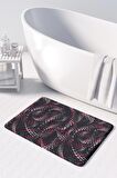 Monnhein  Mikrofiber Banyo Paspası, Kaymaz Taban, Makinede Yıkanabilir, Banyo Halısı (50x80)