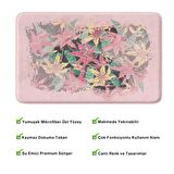 Monnhein  Mikrofiber Banyo Paspası, Kaymaz Taban, Makinede Yıkanabilir, Banyo Halısı