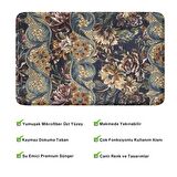 Monnhein  Mikrofiber Banyo Paspası, Kaymaz Taban, Makinede Yıkanabilir, Banyo Halısı (50x80)
