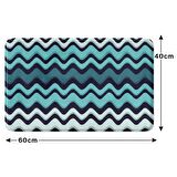 Monnhein  Mikrofiber Banyo Paspası, Kaymaz Taban, Makinede Yıkanabilir, Banyo Halısı