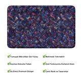 Monnhein  Mikrofiber Banyo Paspası, Kaymaz Taban, Makinede Yıkanabilir, Banyo Halısı (50x80)