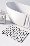 Monnhein  Mikrofiber Banyo Paspası, Kaymaz Taban, Makinede Yıkanabilir, Banyo Halısı