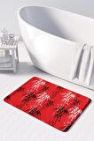 Monnhein  Mikrofiber Banyo Paspası, Kaymaz Taban, Makinede Yıkanabilir, Banyo Halısı
