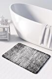Monnhein  Mikrofiber Banyo Paspası, Kaymaz Taban, Makinede Yıkanabilir, Banyo Halısı