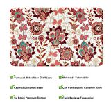 Monnhein  Mikrofiber Banyo Paspası, Kaymaz Taban, Makinede Yıkanabilir, Banyo Halısı