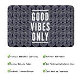 Monnhein  Mikrofiber Banyo Paspası, Kaymaz Taban, Makinede Yıkanabilir, Banyo Halısı