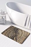 Monnhein 2'li Takım Banyo Paspası, Kaymaz Taban, Makinede Yıkanabilir, Banyo Halısı