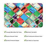 Monnhein  Mikrofiber Banyo Paspası, Kaymaz Taban, Makinede Yıkanabilir, Banyo Halısı