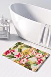 Monnhein  Mikrofiber Banyo Paspası, Kaymaz Taban, Makinede Yıkanabilir, Banyo Halısı