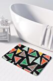 Monnhein  Mikrofiber Banyo Paspası, Kaymaz Taban, Makinede Yıkanabilir, Banyo Halısı