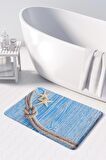 Monnhein  Mikrofiber Banyo Paspası, Kaymaz Taban, Makinede Yıkanabilir, Banyo Halısı