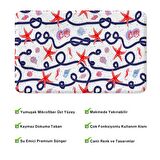 Monnhein  Mikrofiber Banyo Paspası, Kaymaz Taban, Makinede Yıkanabilir, Banyo Halısı