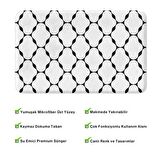 Monnhein  Mikrofiber Banyo Paspası, Kaymaz Taban, Makinede Yıkanabilir, Banyo Halısı (50x80)