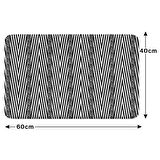 Monnhein  Mikrofiber Banyo Paspası, Kaymaz Taban, Makinede Yıkanabilir, Banyo Halısı
