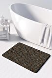Monnhein  Mikrofiber Banyo Paspası, Kaymaz Taban, Makinede Yıkanabilir, Banyo Halısı