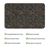 Monnhein  Mikrofiber Banyo Paspası, Kaymaz Taban, Makinede Yıkanabilir, Banyo Halısı