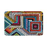 Monnhein  Mikrofiber Banyo Paspası, Kaymaz Taban, Makinede Yıkanabilir, Banyo Halısı (50x80)