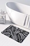 Monnhein  Mikrofiber Banyo Paspası, Kaymaz Taban, Makinede Yıkanabilir, Banyo Halısı