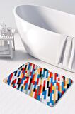 Monnhein  Mikrofiber Banyo Paspası, Kaymaz Taban, Makinede Yıkanabilir, Banyo Halısı (50x80)