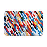 Monnhein  Mikrofiber Banyo Paspası, Kaymaz Taban, Makinede Yıkanabilir, Banyo Halısı (50x80)