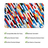 Monnhein  Mikrofiber Banyo Paspası, Kaymaz Taban, Makinede Yıkanabilir, Banyo Halısı (50x80)
