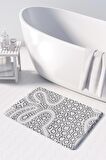 Monnhein  Mikrofiber Banyo Paspası, Kaymaz Taban, Makinede Yıkanabilir, Banyo Halısı
