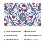 Monnhein  Mikrofiber Banyo Paspası, Kaymaz Taban, Makinede Yıkanabilir, Banyo Halısı