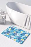 Monnhein  Mikrofiber Banyo Paspası, Kaymaz Taban, Makinede Yıkanabilir, Banyo Halısı