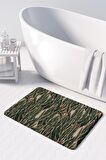 Monnhein  Mikrofiber Banyo Paspası, Kaymaz Taban, Makinede Yıkanabilir, Banyo Halısı