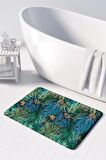 Monnhein  Mikrofiber Banyo Paspası, Kaymaz Taban, Makinede Yıkanabilir, Banyo Halısı