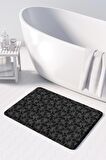 Monnhein  Mikrofiber Banyo Paspası, Kaymaz Taban, Makinede Yıkanabilir, Banyo Halısı