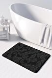 Monnhein  Mikrofiber Banyo Paspası, Kaymaz Taban, Makinede Yıkanabilir, Banyo Halısı