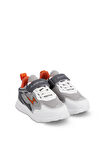 Slazenger KAORU IN Kız Çocuk Sneaker Ayakkabı Gri / Turuncu